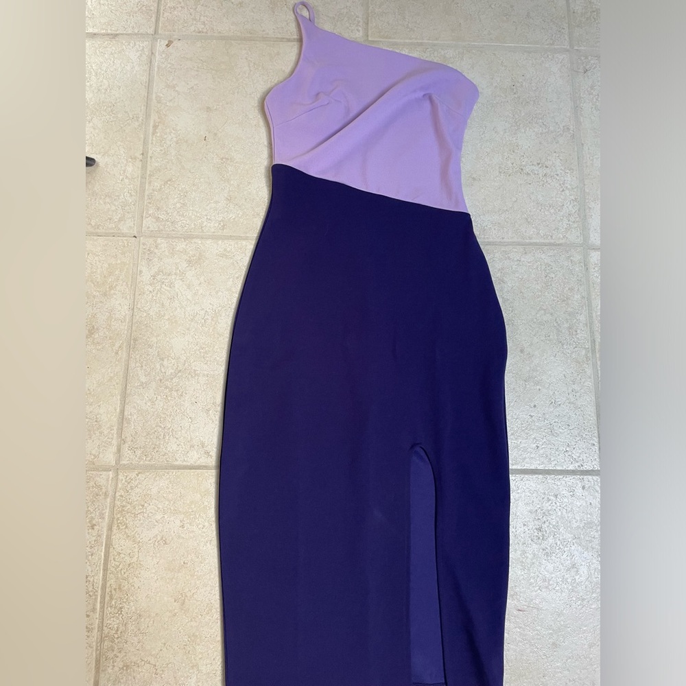 Elegant Purple Women's Dress